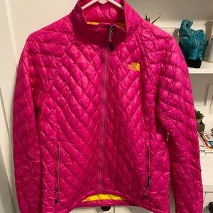 Pink North Face Women’s Puffer Coat